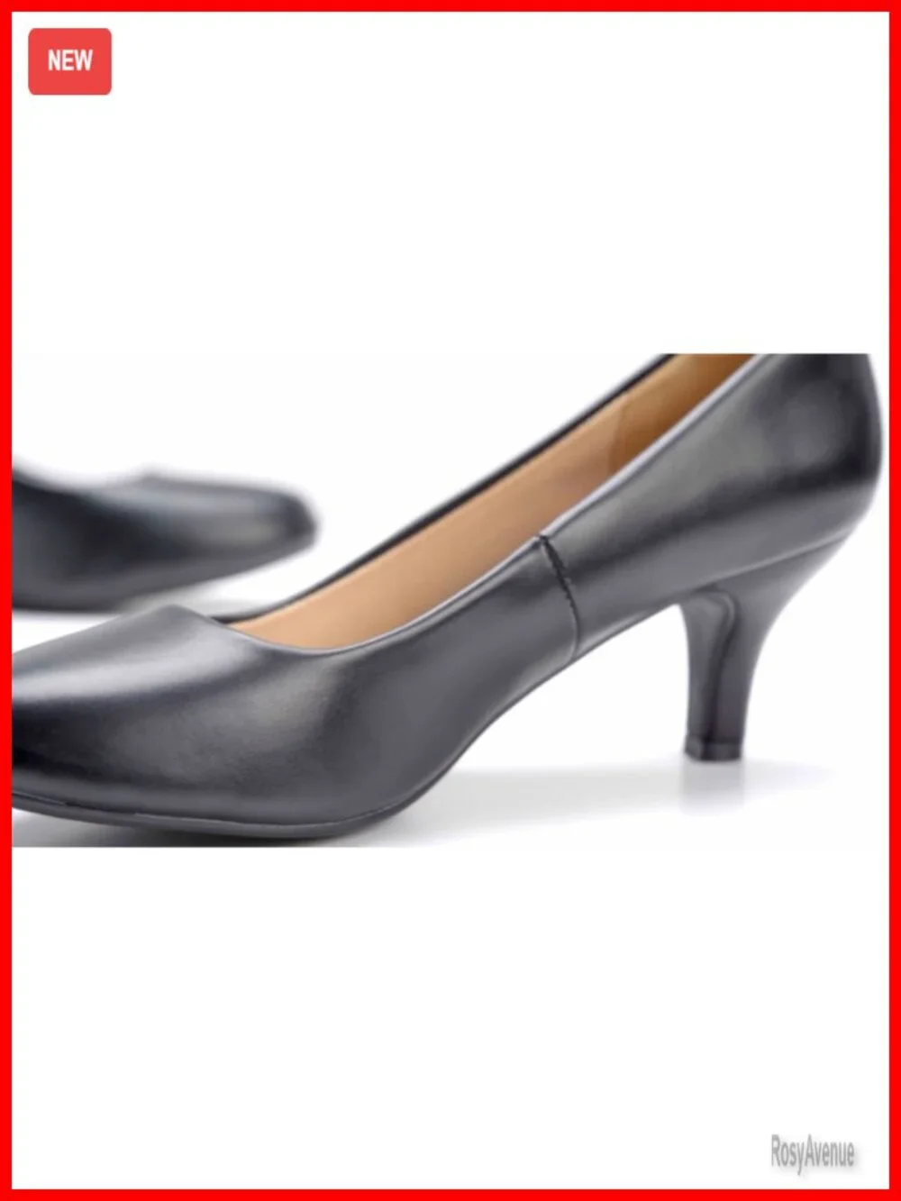 Women's Comfort Low Heel Pump Shoes - 2.5